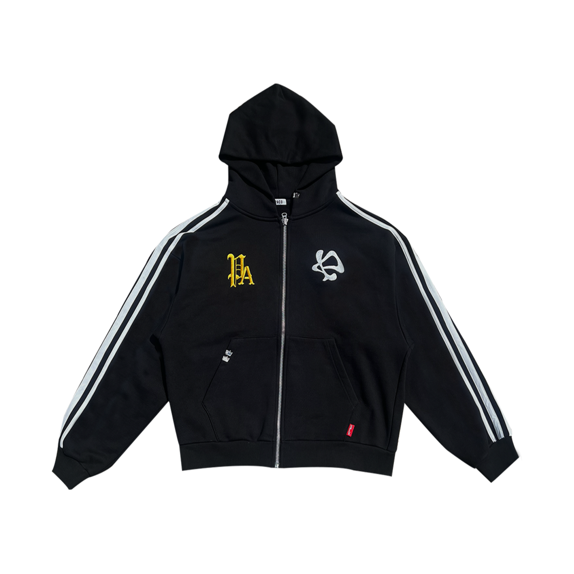 [트리플적립] 파코서플라이 스포츠 집업 후드 블랙([트리플적립] PACOSPLY Sports Zip Up Hoodie Black)