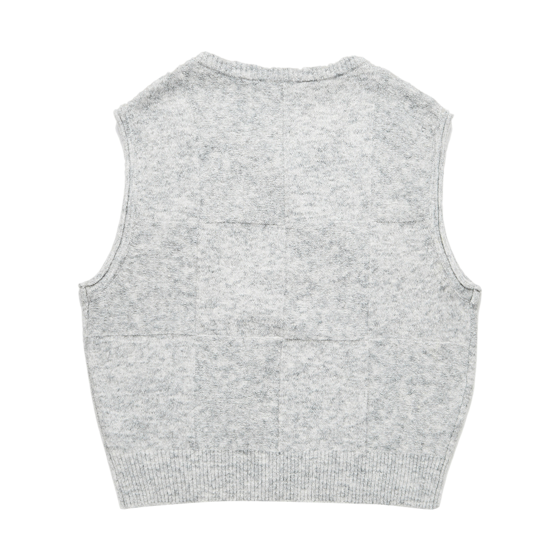 던스트 디바이드 브이넥 울 베스트 라이트 멜란지 그레이(Dunst Divide V-Neck Wool Vest Light Melange Grey) - 2
