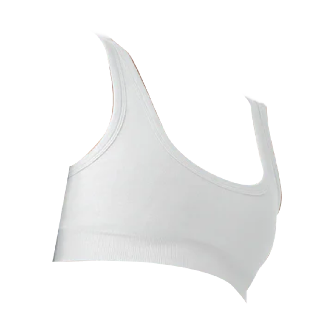 W9559R (W) Alo Yoga Seamless Chosen Bra White
