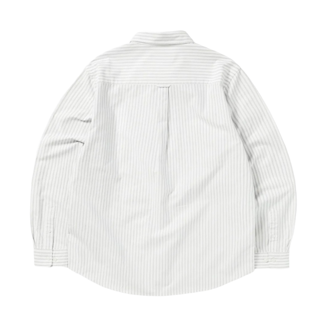 디스이즈네버댓 스트라이프 옥스포드 셔츠 그레이(Thisisneverthat Striped Oxford Shirt Grey) - 2