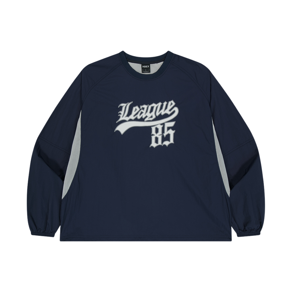 H251MLOWT030NV HDEX League 85 Warm-Up Pullover Navy