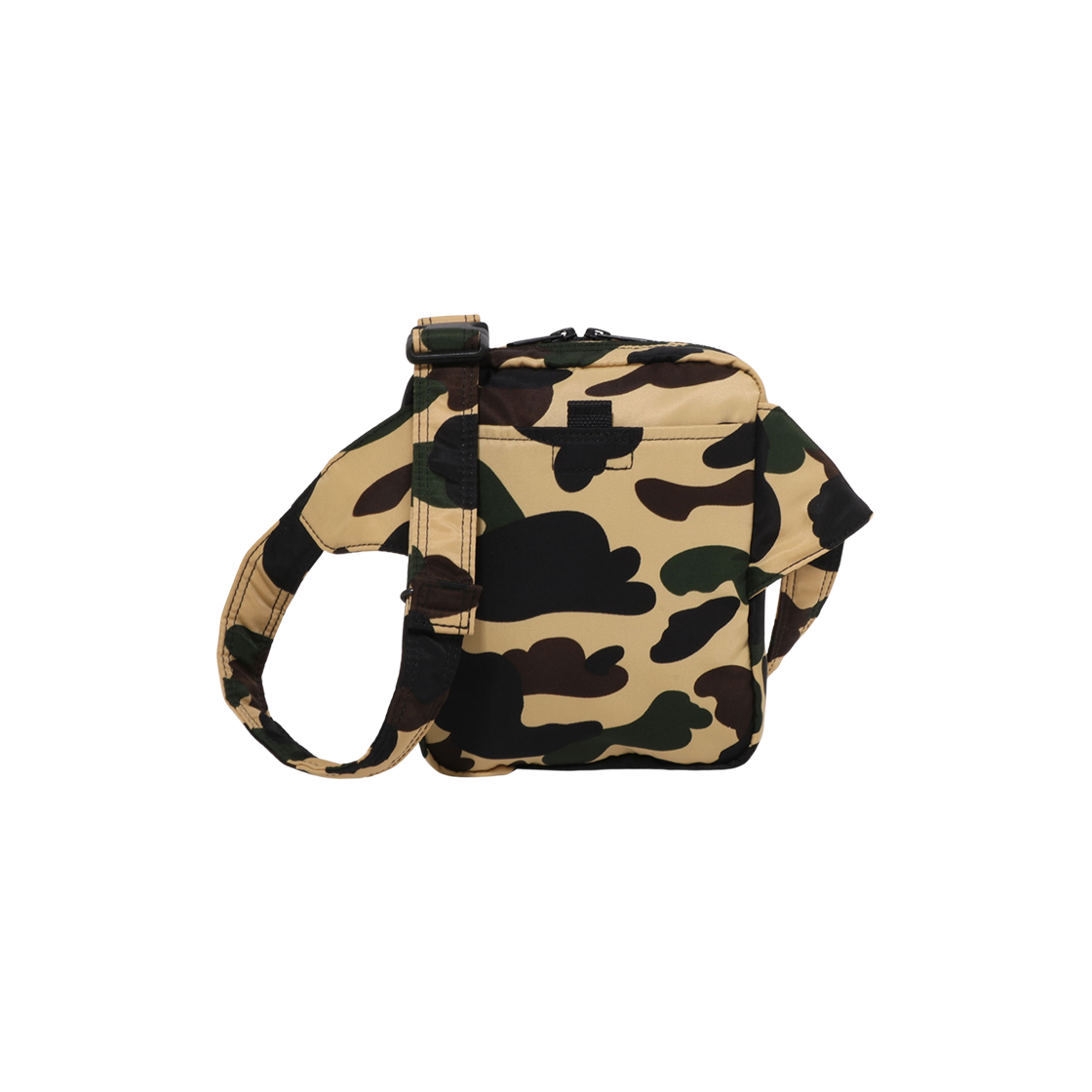 포터 x 베이프 퍼스트 카모 바디 백 옐로우(Porter x BAPE 1st Camo Body Bag Yellow) - 2