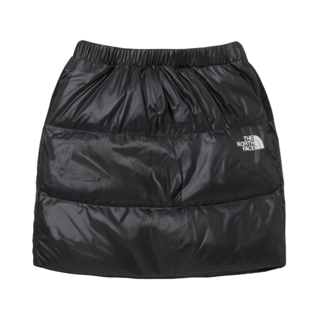 (W) 노스페이스 화이트 라벨 눕시 다운 스커트 블랙