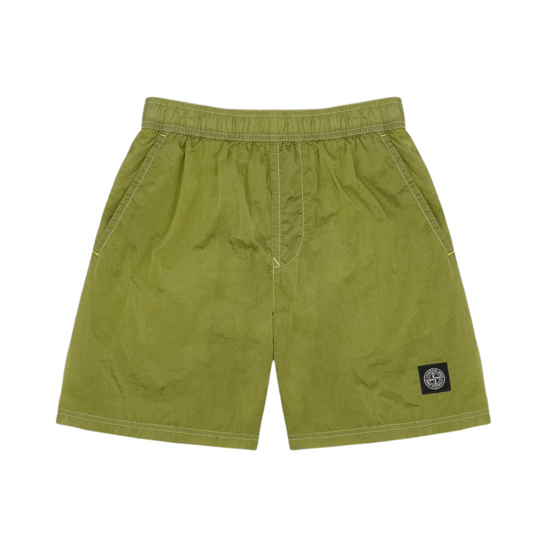 7615B0943-V0031 Stone Island B0943 Nylon Metal Swimming Trunk Lemon - 22SS
