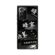 Casetify x Darkr8m Studio Tape Impact Galaxy Case Clear Black
