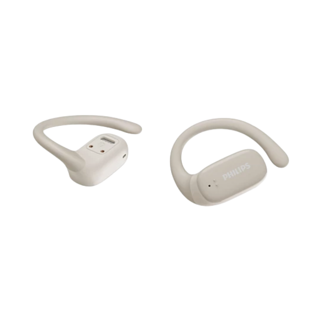 필립스 오픈 이어 무선 스포츠 헤드폰 화이트 (국내 정식 발매 제품)(Phillips Open-Ear Wireless Sports Headphones White (Korean Ver.))