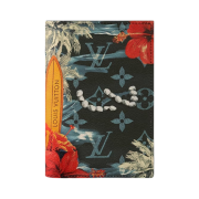Louis Vuitton Passport Cover Monogram Navy Blue