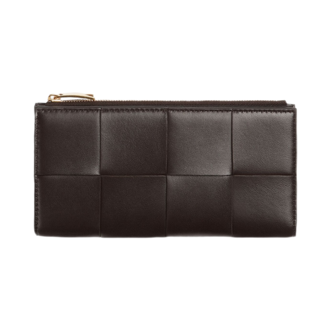 보테가 베네타 라지 카세트백 바이폴드 지퍼 지갑 폰덴테(Bottega Veneta Large Cassette Bi-Fold Zip Wallet Fondant) - 1