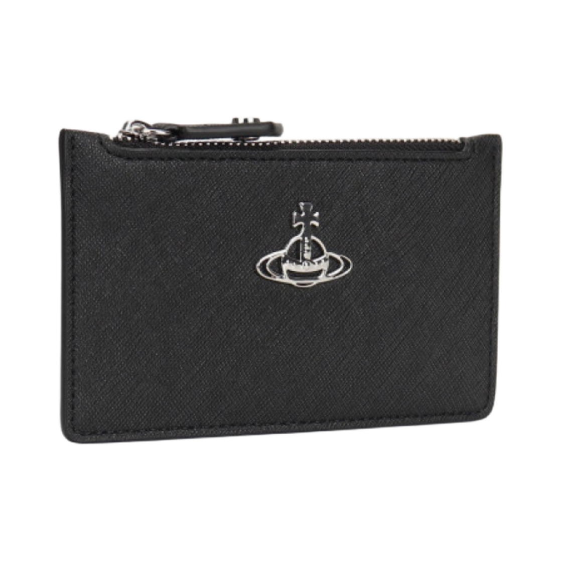 비비안 웨스트우드 사피아노 바이오그린 엠마 슬림 롱 카드 홀더 블랙(Vivienne Westwood Saffiano Biogreen Emma Slim Long Card Holder Black) - 2