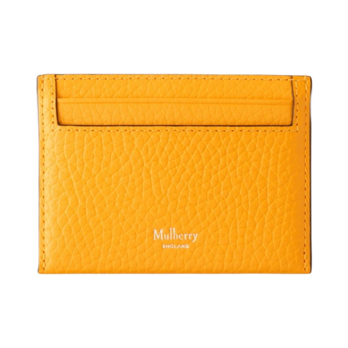 멀버리 헤비 그레인 카드 슬립 더블 옐로우(Mulberry Heavy Grain Credit Card Slip Double Yellow) - 1