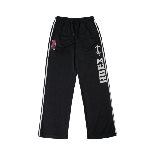 H241MLGPT820BK HDEX Giant Fit Mesh Wide Pants Black