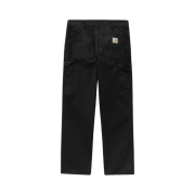 Carhartt WIP Newcomb Drill Single Knee Pants Black Garment Dyed