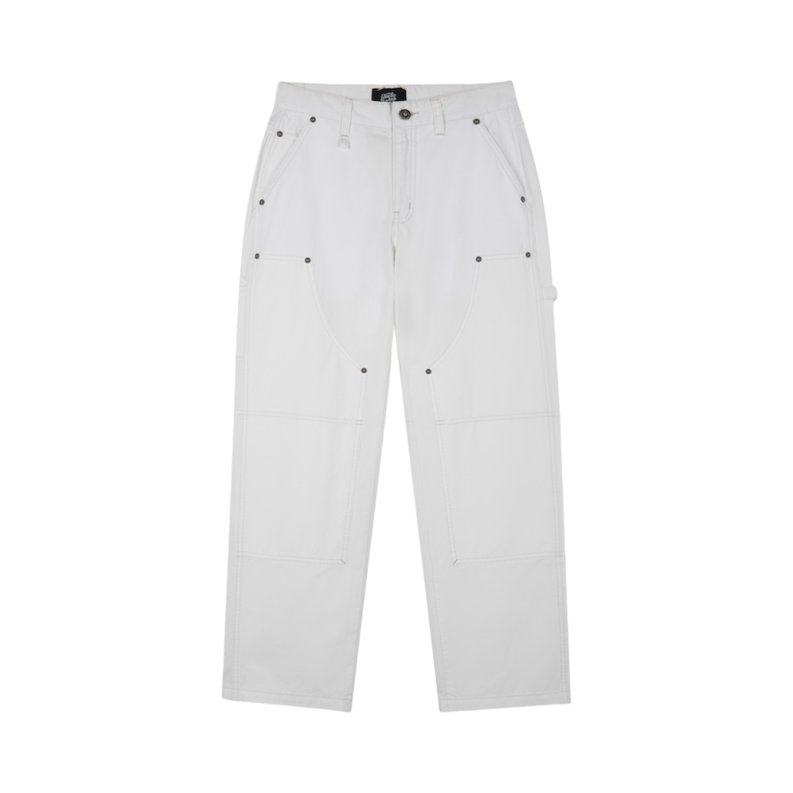 - (W) Deus Ex Machina Carpent Pant White