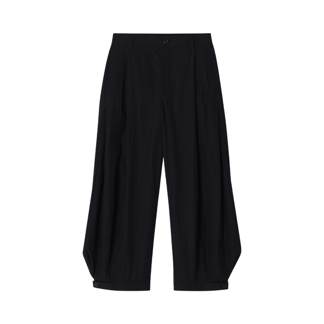 SH2PT211BK Songzio Homme Curve Volume Jogger Pants Black