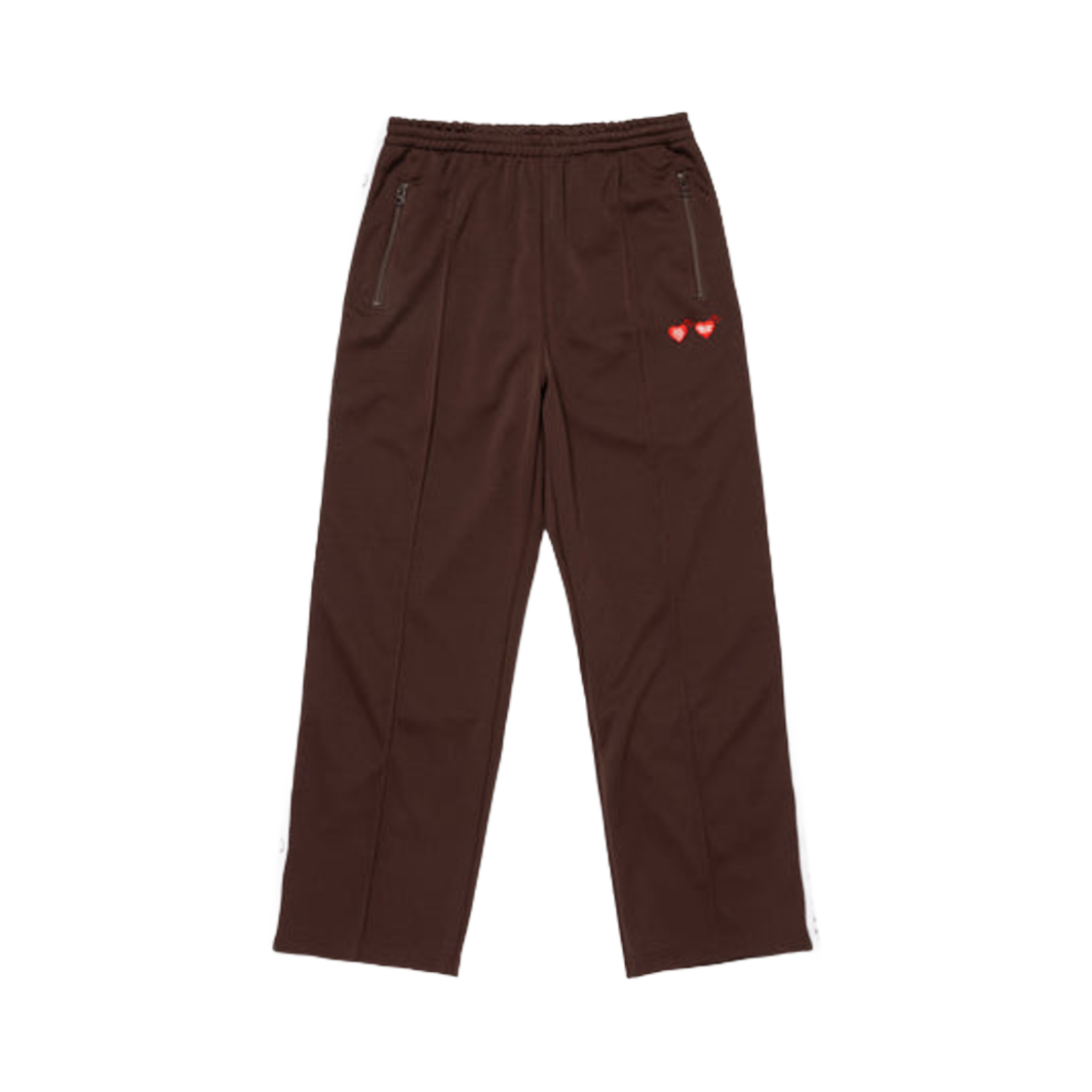 휴먼 메이드 x 베르디 걸스 돈 크라이 트랙 팬츠 브라운(Human Made x Verdy Girls Don't Cry Track Pants Brown)