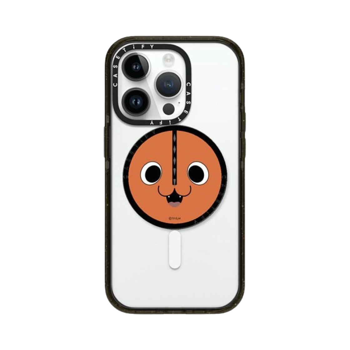 케이스티파이 x 체인소 맨 포치타 해피 페이스 맥세이프 스내피 그립 스탠드 블랙(Casetify x Chainsaw Man Pochita Happy Face Magsafe Snappy Grip Stand Black) - 2