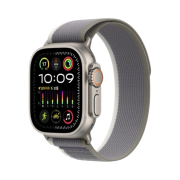 Apple Watch Ultra 2 49mm Titanium Case with Trail Loop S/M Green Grey (Korean Ver.)