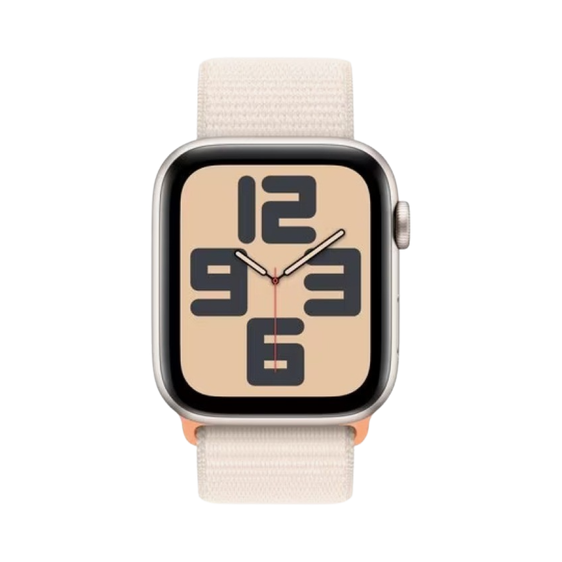 애플 워치 SE 2023 44mm GPS 스타라이트 알루미늄 케이스 스포츠 루프 스타라이트 (국내 정식 발매 제품)(Apple Watch SE 2023 44mm GPS Starlight Aluminium Case with Sport Loop Starlight (Korean Ver.)) - 2