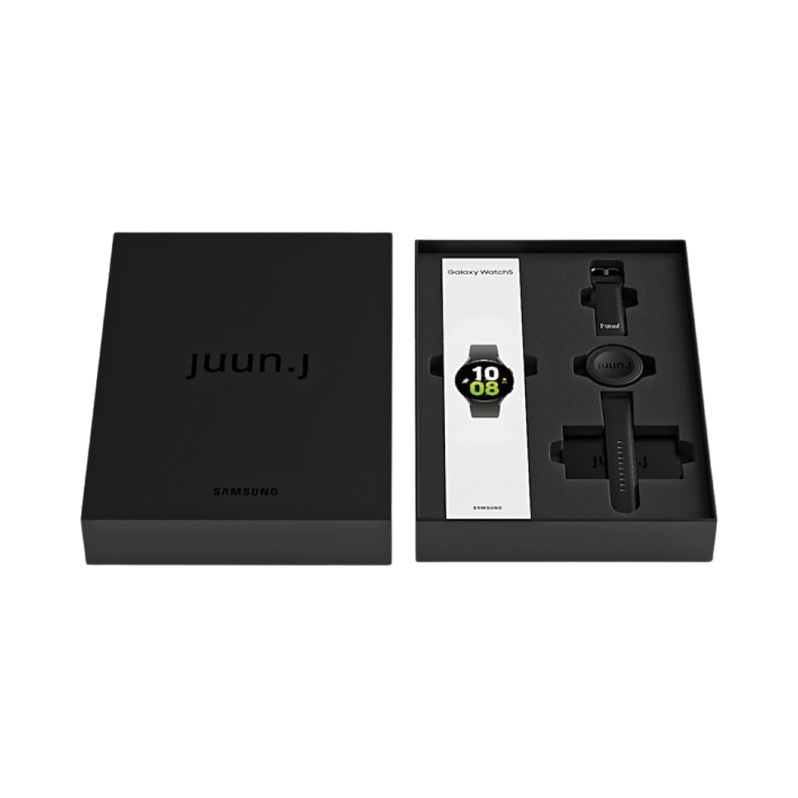 삼성 갤럭시 워치5 44mm 준지 에디션 블랙 (국내 정식 발매 제품)(Samsung Galaxy Watch5 44mm Juun.J Edition Black (Korean Ver.)) - 2