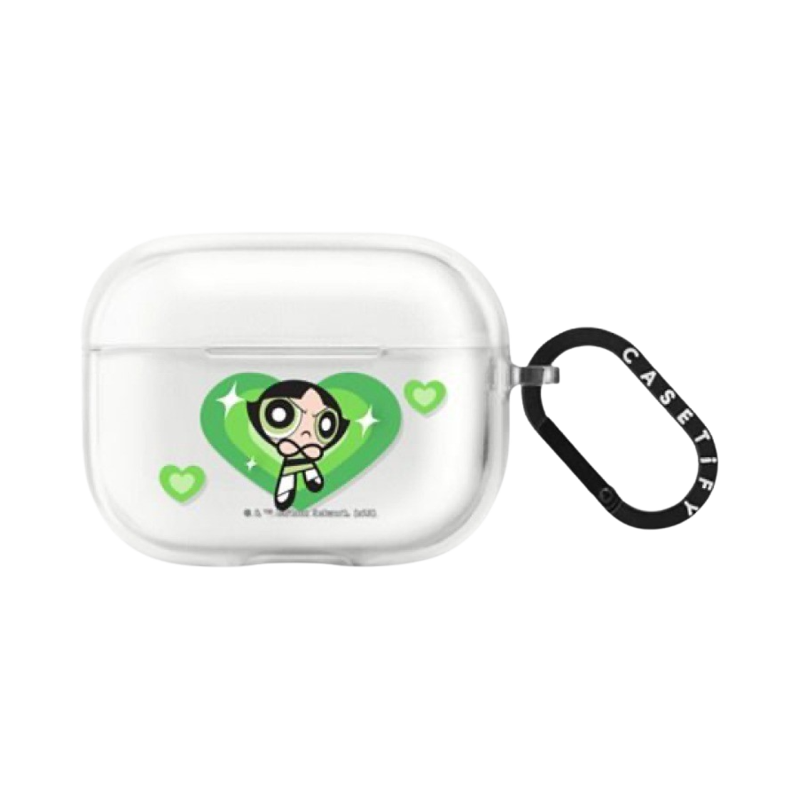 케이스티파이 x 파워퍼프걸 버터컵 에어팟 프로 임팩트 케이스 프로스트 화이트(Casetify x The Powerpuff Girls Buttercup AirPods Pro Impact Case Frost White) - 1