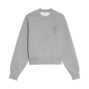 AMI de Coeur Tone-On-Tone Sweatshirt Heather Grey