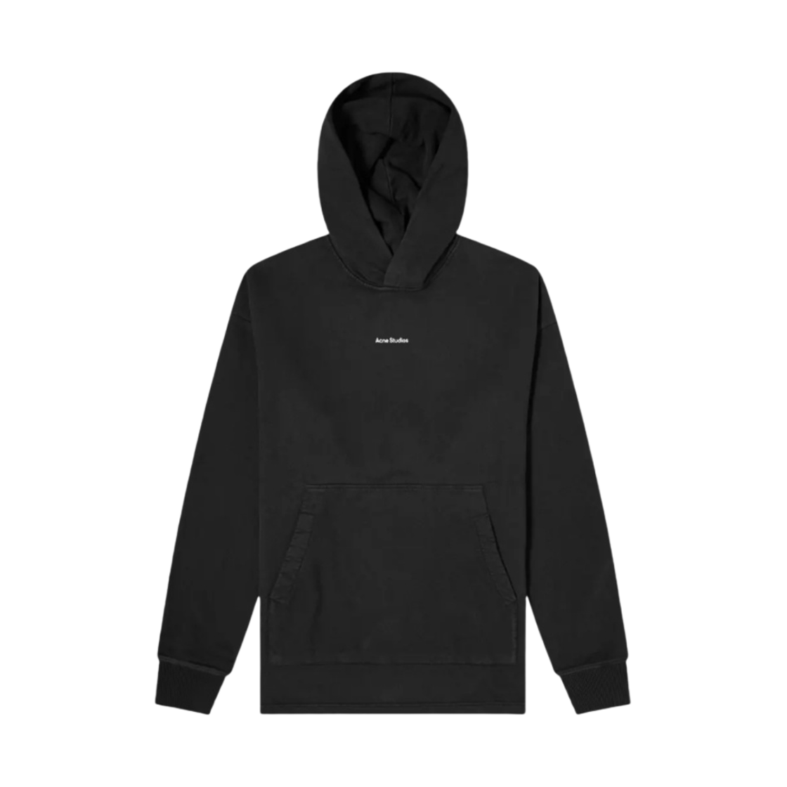 BI0139-900 Acne Studios Franklin Hooded Sweatshirt Black