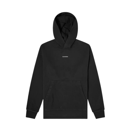 BI0139-900 Acne Studios Franklin Hooded Sweatshirt Black
