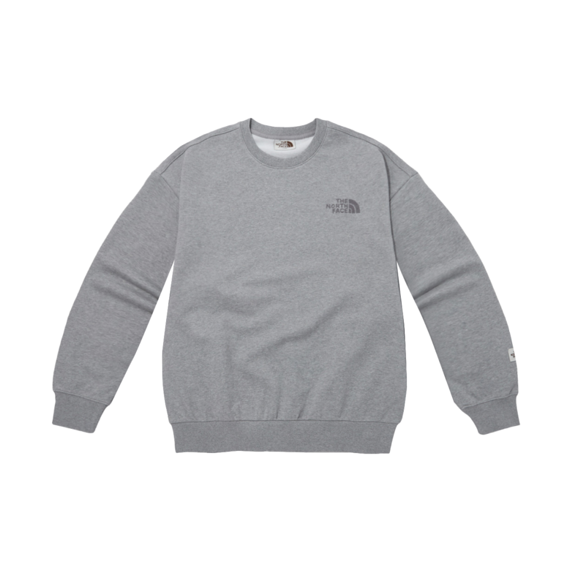 The North Face ★ White Label Bonney Sweatshirt Melange Grey The North Face Essential Crewneck Sweater | Apparel » Buy
