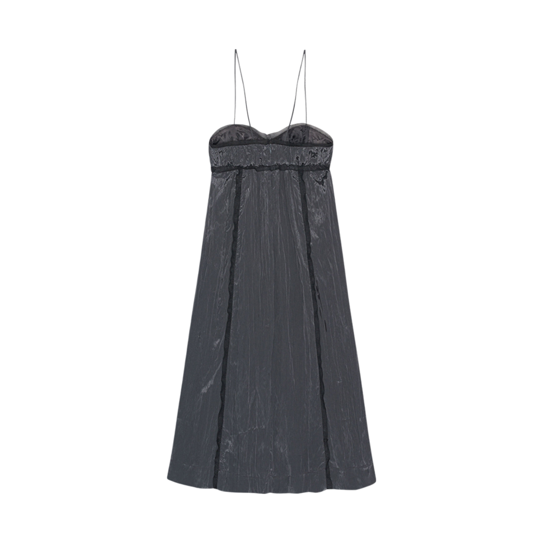 ganni shiny tech strap midi dress new in! GANNI new collection! coat. Wool Midi Jacket. dress. Shiny Tech Strap Midi Dress . . #ganni #extremecashmere