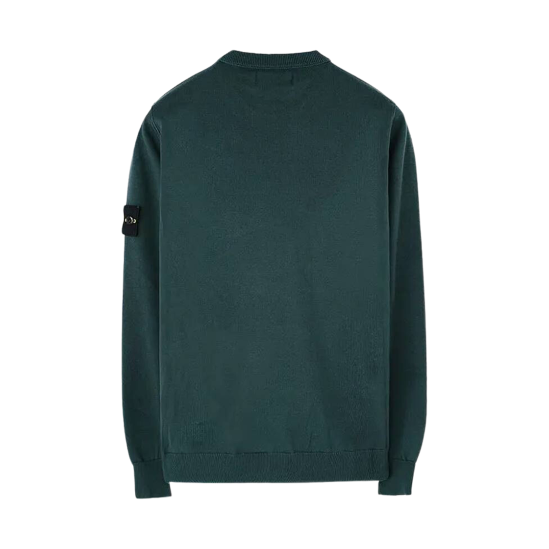 스톤 아일랜드 540B2 소프트 코튼 크루넥 니트 보틀 그린 - 23SS(Stone Island 540B2 Soft Cotton Crewneck Knit Bottle Green - 23SS) - 2