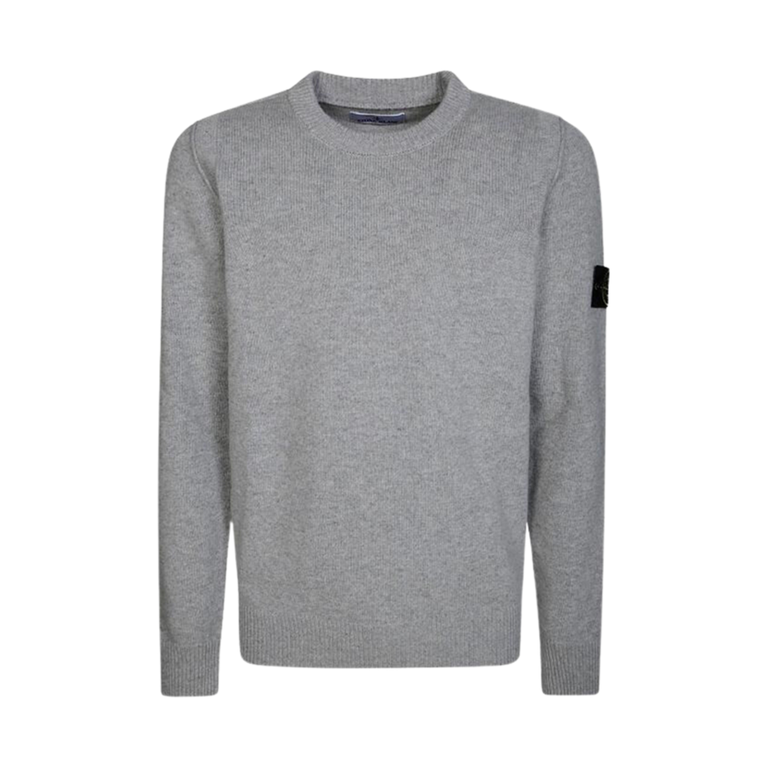8115508A3-V0M64 Stone Island 508A3 Lambswool Crewneck Knit Melange Grey -24FW