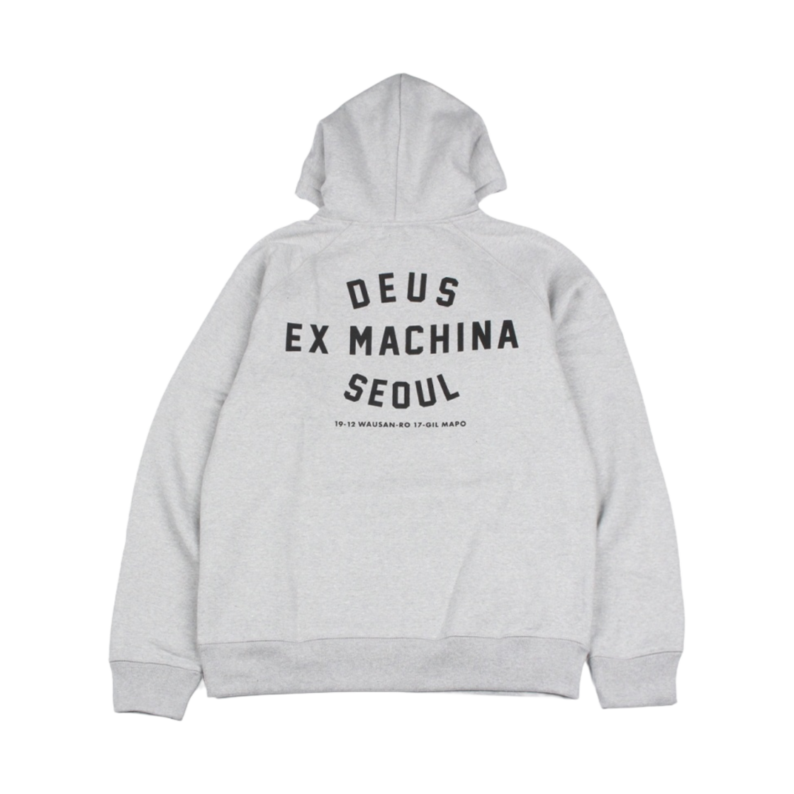 Deus Ex Machina Seoul Address Hoodie Black