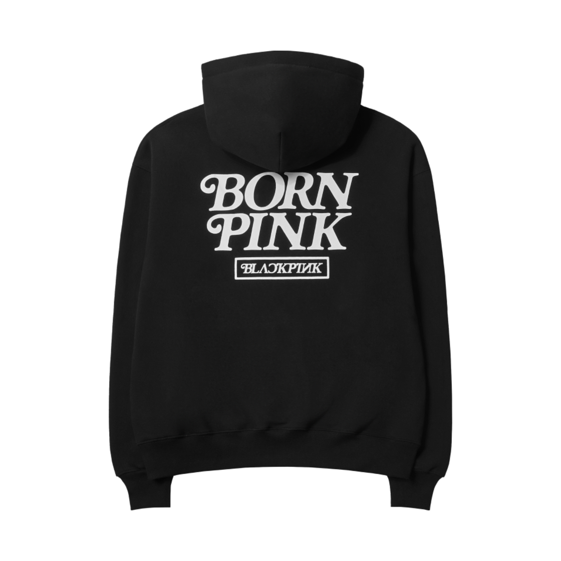 베르디 x 블랙핑크 본 핑크 후드 블랙(Verdy x Blackpink Born Pink Hoodie Black)
