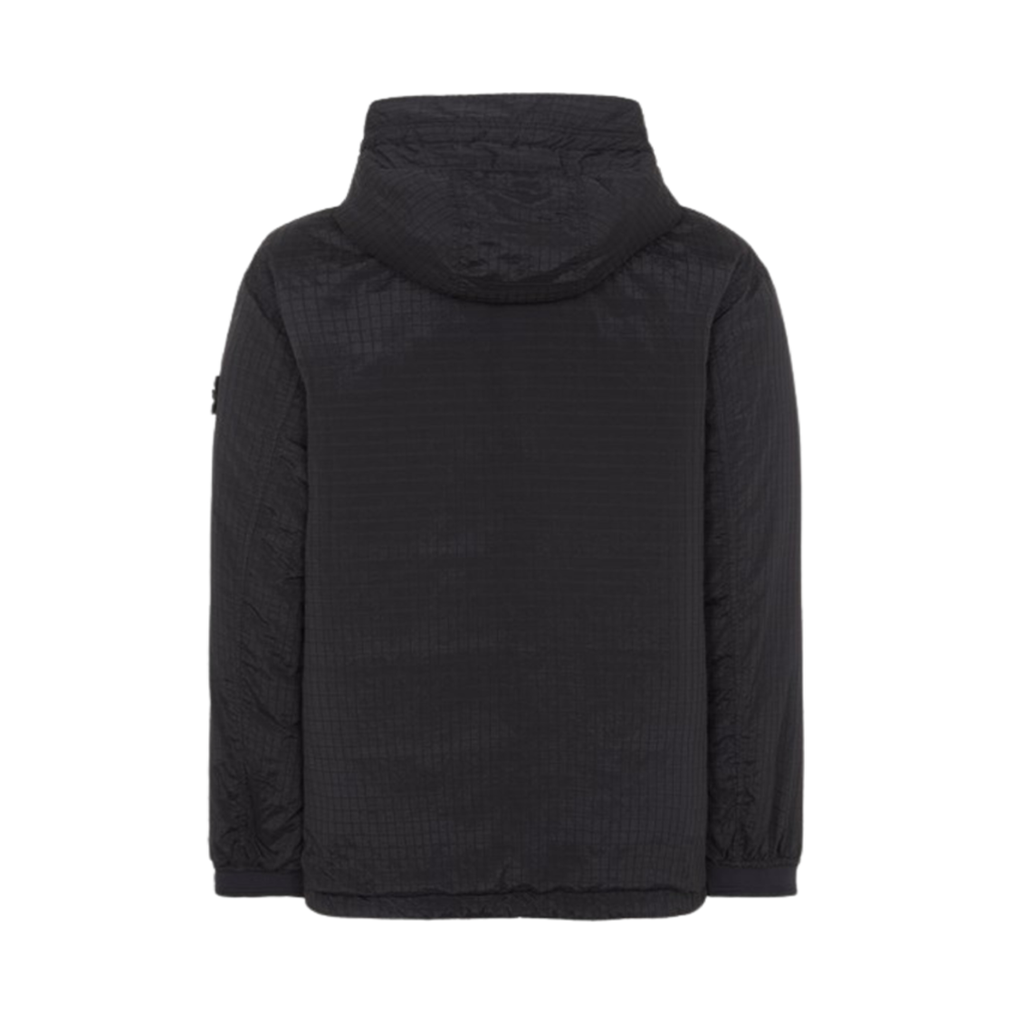 스톤 아일랜드 43332 매크로 립스탑 나일론 메탈 에코닐 재생 나일론 프리마로프트-TC 아노락 블랙 - 23FW(Stone Island 43332 Macro Ripstop Nylon Metal in Econyl Regenerated Nylon with Primaloft-TC Anorak Black - 23FW) - 2