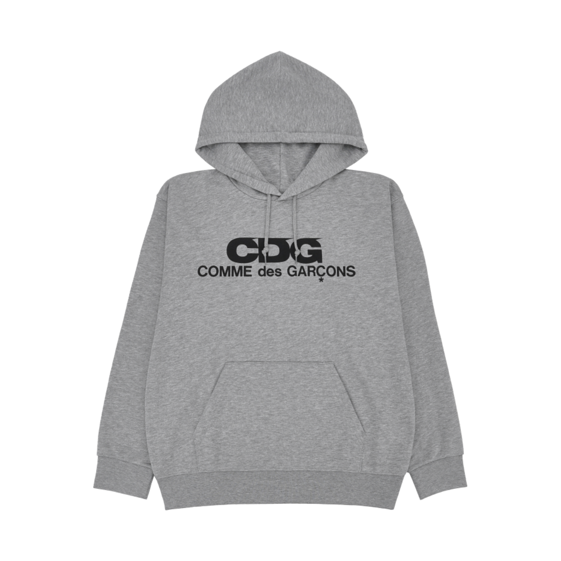 CDG 후드 스웨트셔츠 그레이(CDG Hooded Sweatshirt Grey)