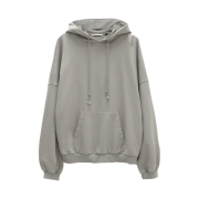 Polyteru Human Index Human Loosed Sweat Hoodie Gray Beige