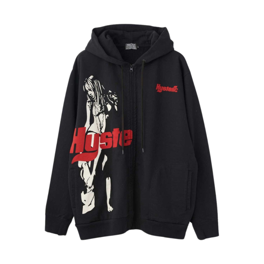 Hysteric Glamour Hysteric Times Hoodie Black