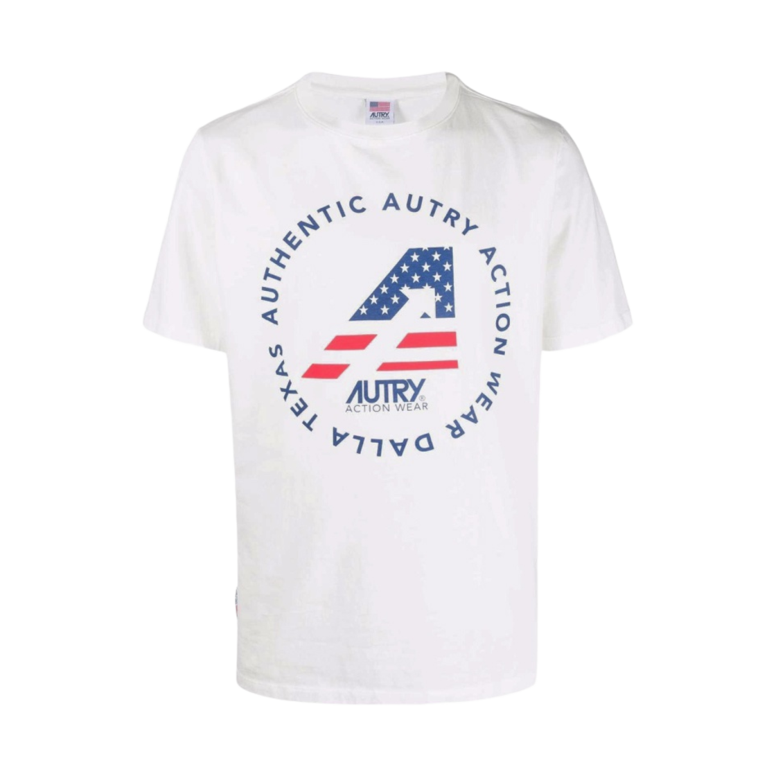 오트리 아이코닉 로고 어센틱 티셔츠 화이트(Autry Iconic Logo Authentic T-Shirt White)