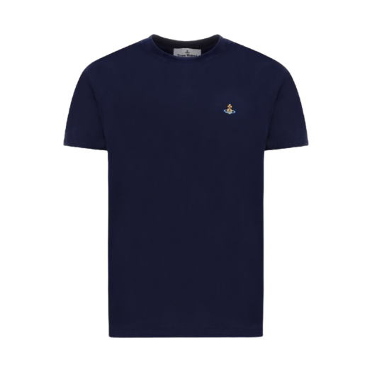 Vivienne Westwood Classic Logo T-Shirt Navy