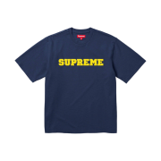 Supreme Collegiate S/S Top Navy - 23FW