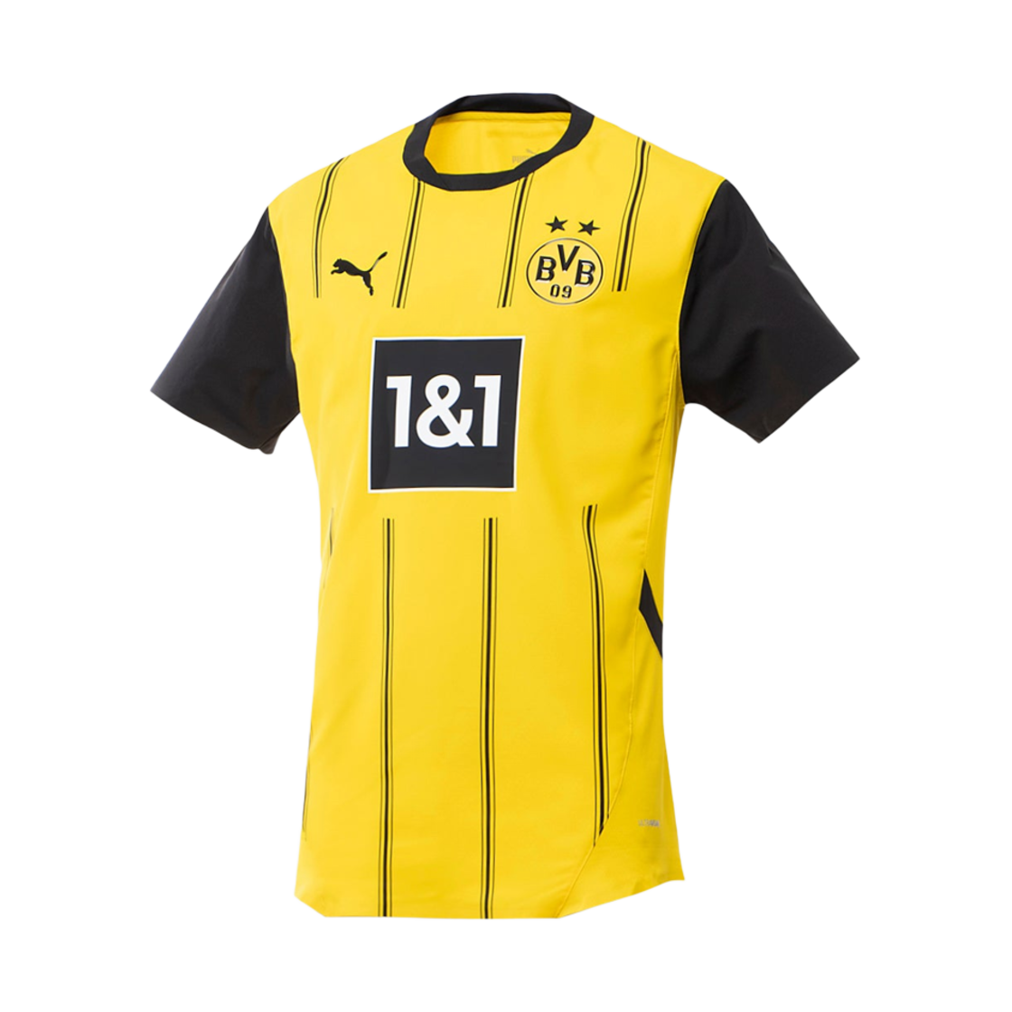 푸마 보루시아 도르트문트 2024/25 홈 어센틱 저지 옐로우 블랙 (논 마킹 버전)(Puma Borussia Dortmund 2024/25 Home Authentic Jersey Yellow Black (Non Marking Ver.)) - 1
