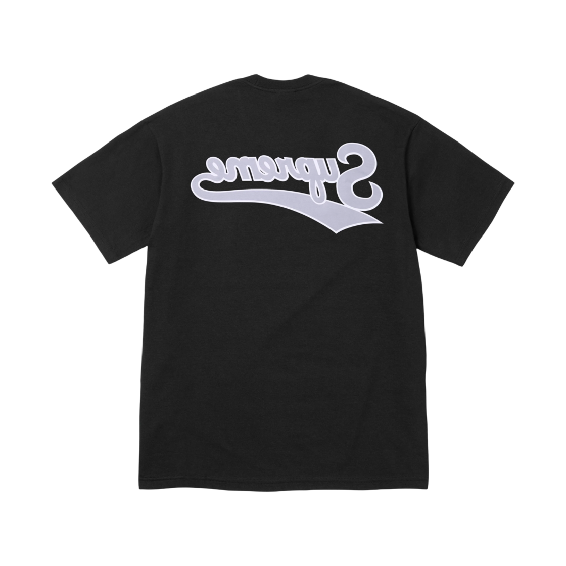 슈프림 백워즈 티셔츠 블랙 - 24SS(Supreme Backwards T-Shirt Black - 24SS)