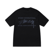 Stussy Smooth International T-Shirt Black