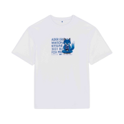 Maison Kitsune x Ader Error Meditation Fox T-Shirt White