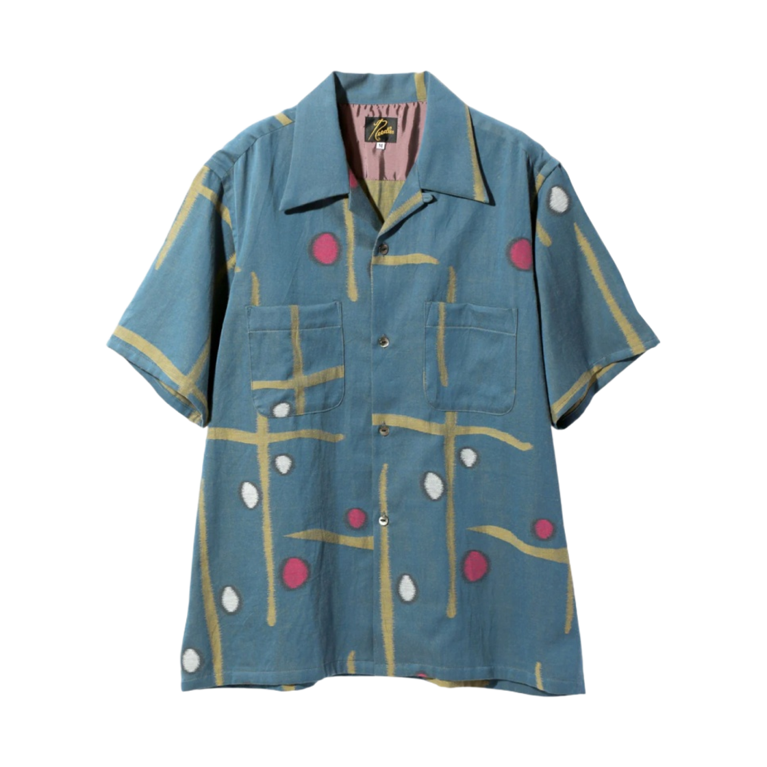 니들스 숏슬리브 원업 셔츠 블루(Needles S/S One-Up Shirt Blue) - 1
