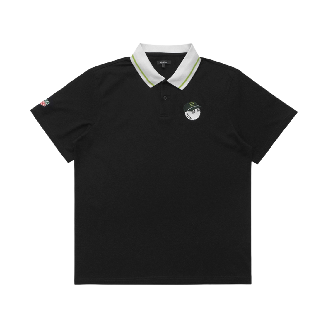 말본 골프 x 태그 호이어 피케 폴로 셔츠 블랙 | Malbon Golf