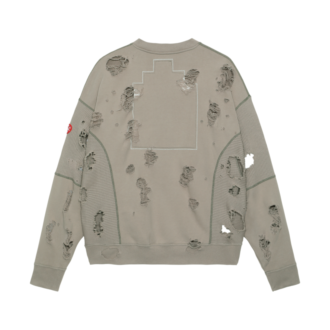 카브엠트 플라주 와이드 립 컷 집 스웨트 그레이 - 23SS(Cav Empt Plague Wide Rib Cut Zip Sweat Grey - 23SS) - 2