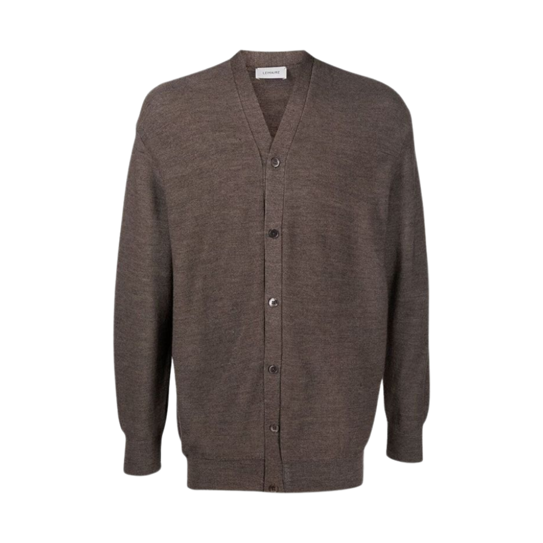 르메르 메리노 블렌드 가디건 모스 그린 멜란지(Lemaire Merino Blend Cardigan Moss Green Melange) - 1