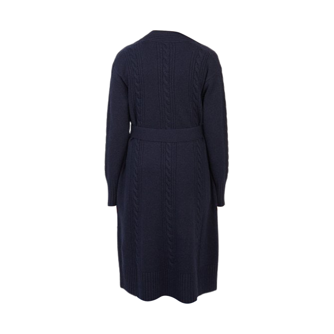 (W) 막스마라 스튜디오 아레초 울 캐시미어 가디건 네이비((W) Max Mara Studio Arezzo Wool Cashmere Cardigan Navy) - 2