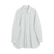 Our Legacy Popover Shirt Olympic White Stripe